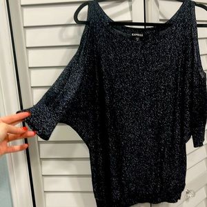 Beautiful Express cold shoulder top